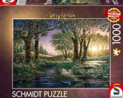 Morgenzauber am Teich - Puzzle 1000 Teile