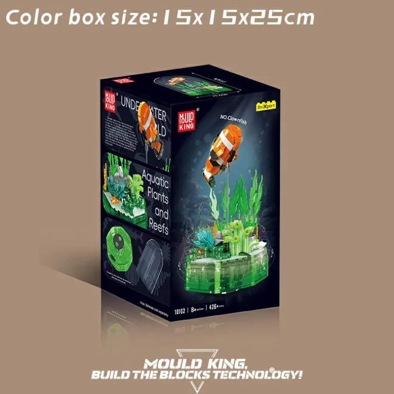 Mould King® 10102 Clownfisch
