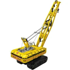 Mould King® 15069 Gelber Raupenkran inkl. RC/Ferns