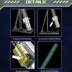 Mould King® 10140 Luke Lightsaber