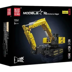 Mould King® 15061 Mechanischer Bagger Gelb inkl. R