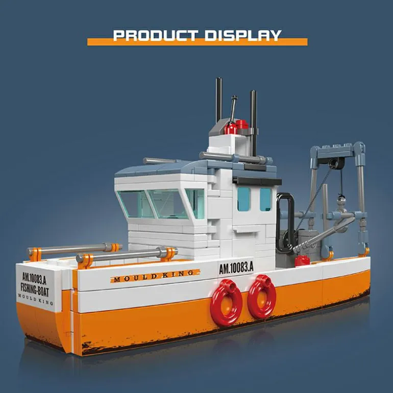 Mould King® 10083 Fischerboot