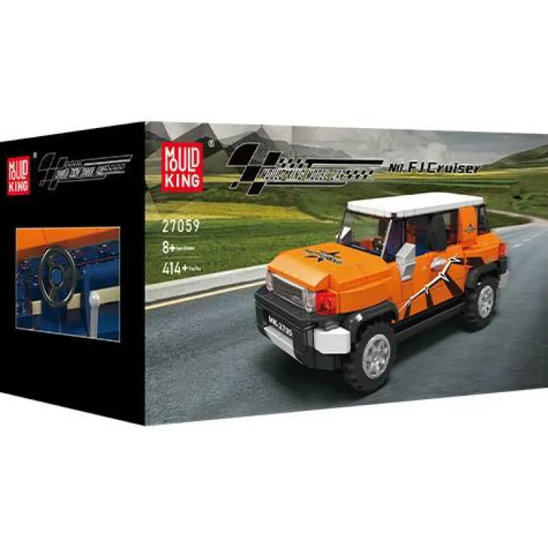 Mould King® 27059 FJ Cruiser SUV inkl. Showcase