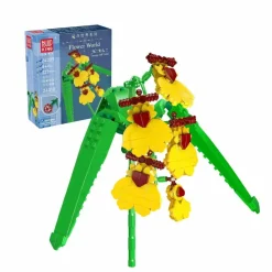 Mould King® 24009 Goldene Orchidee
