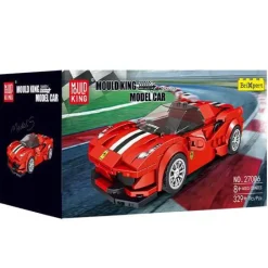 Mould King® 27006 488 GTB Sportwagen inkl. Showcas