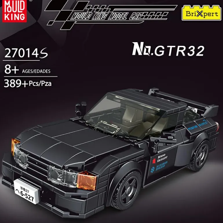 Mould King® 27014 GTR32 inkl. Showcase