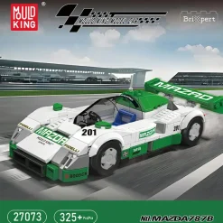 Mould King® 27073 Mazda787B + Showcase