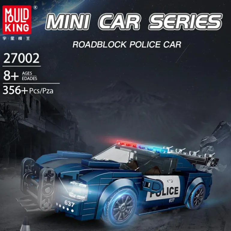 Mould King® 27002 Roadblock 637 + Showcase