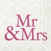 MR & MRS pink Lunch-Servietten L 737355
