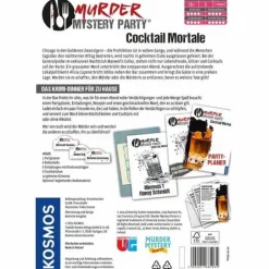 Murder Mystery Party Cocktail Mortale
