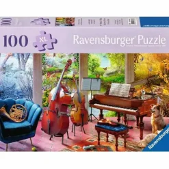 Musikalische Jahreszeiten - Puzzle 100 XL Teile