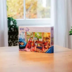 Musikalische Jahreszeiten - Puzzle 100 XL Teile