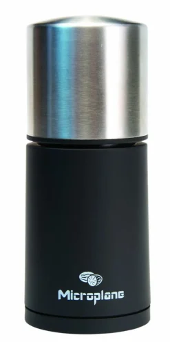Muskatmühle 2in1 schwarz/ Edelstahl