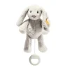 My first Hoppie Hase Spieluhr 26cm hellgrau
