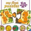 My first: Tiere und ihre Kinder - Puzzle 9x2 Teile