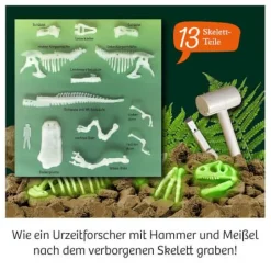 Nachtleuchtender T-REX