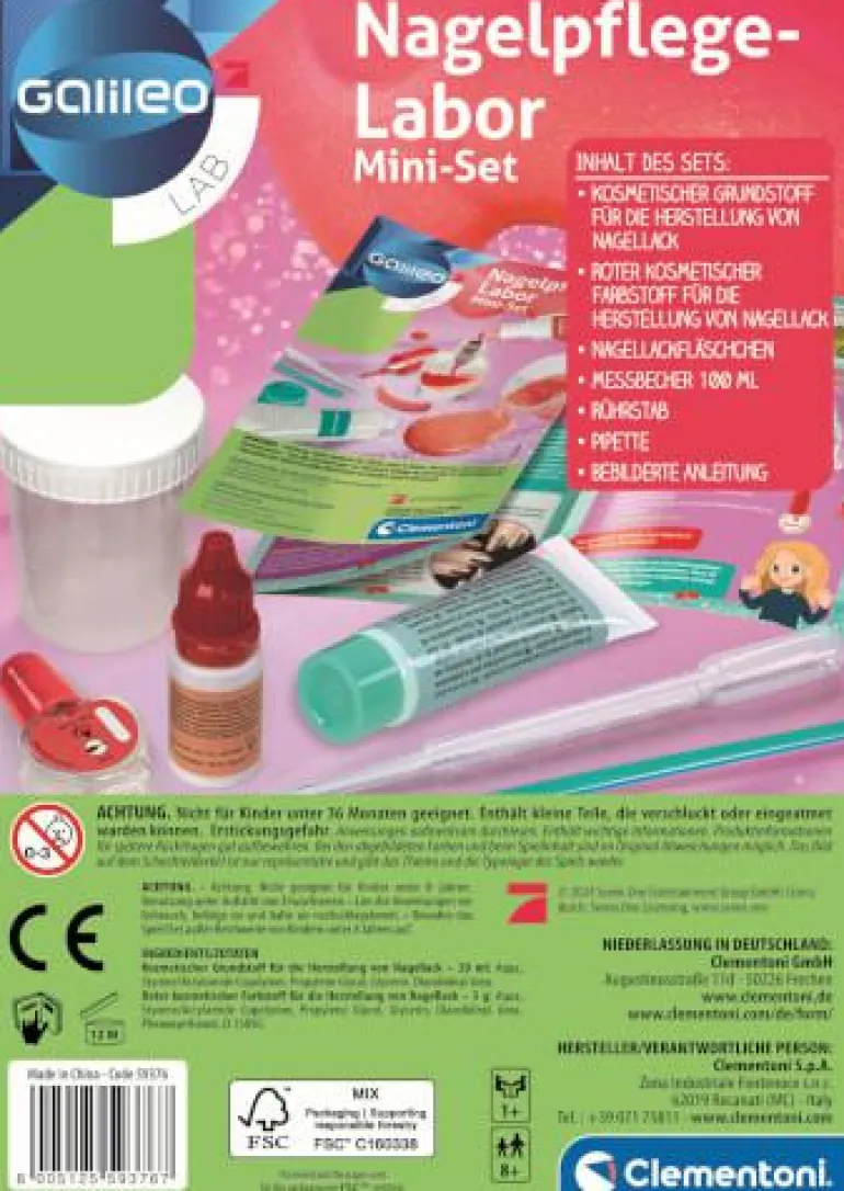 Nagelpflege-Labor Mini-Set