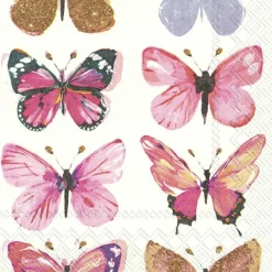 NATHALIE pink Lunch-Servietten L 907755