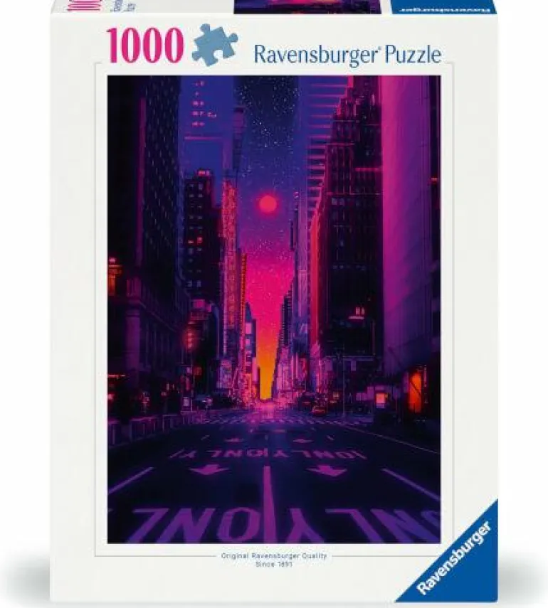 New York In Neon - Puzzle 1000 Teile