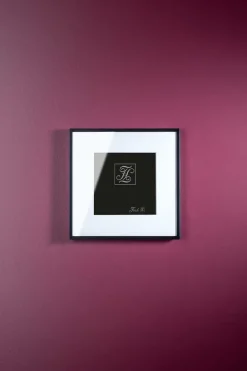 Nigra Bilderrahmen 10X10cm Alum schwarz L17XB2,5XH