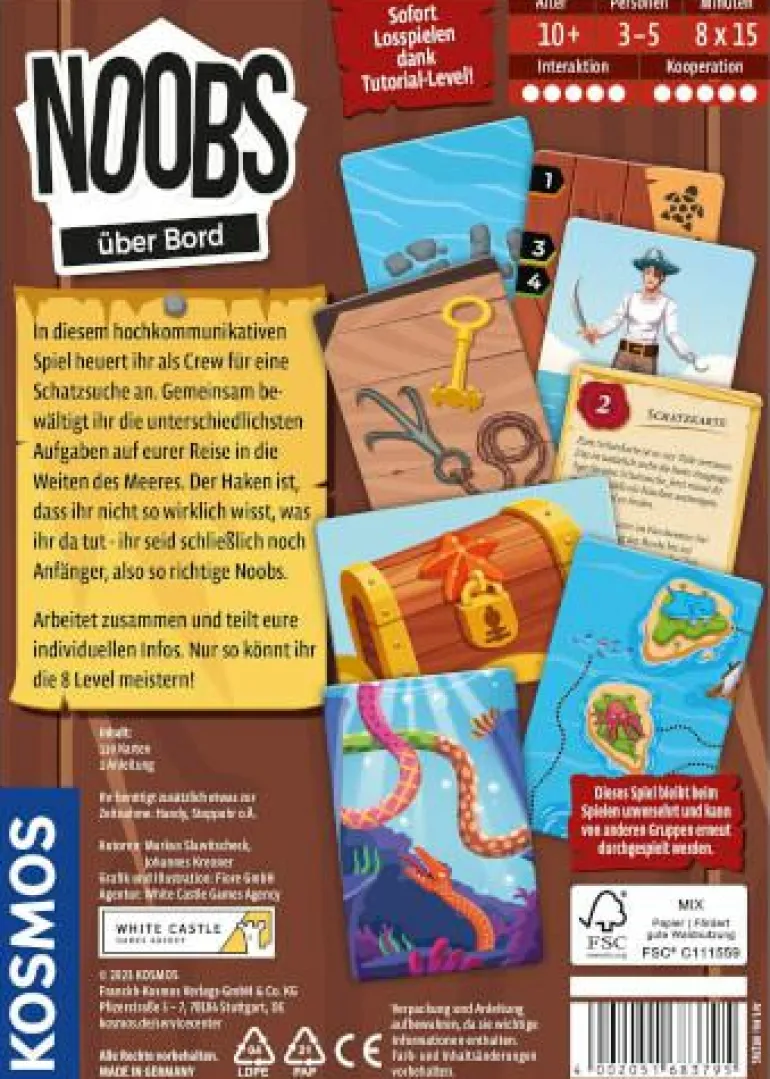 Noobs über Bord