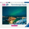 Nordlichter in Troms, Norwegen - Puzzle 500 Teile