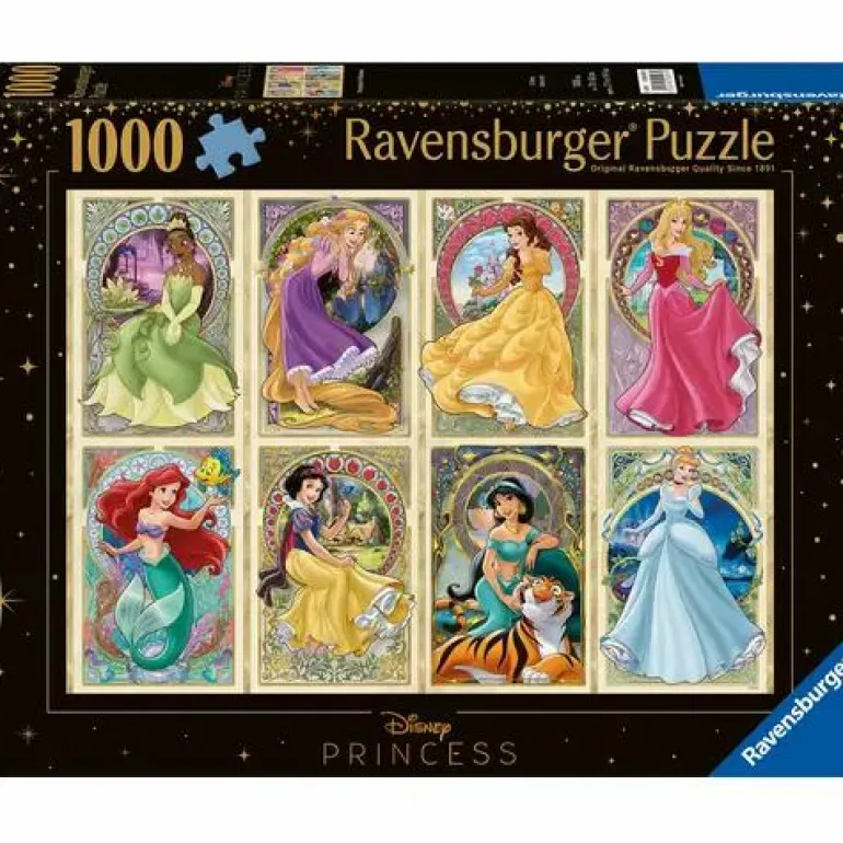 Nouveau Art Prinzessinnen - Puzzle 1000 Teile