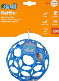 Oball Rattle 10 cm - Blau