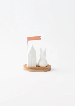 Ostern,, Hasengruß Frühlingsgruß" 7x4,5x8cm