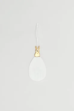 Ostern Porzellanhänger Ei L:8cm B:4cm