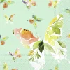 PAPILLON turquoise Lunch-Servietten L 956042