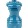 Pfeffermühle Bistro Holz Pazifikblau 10 cm