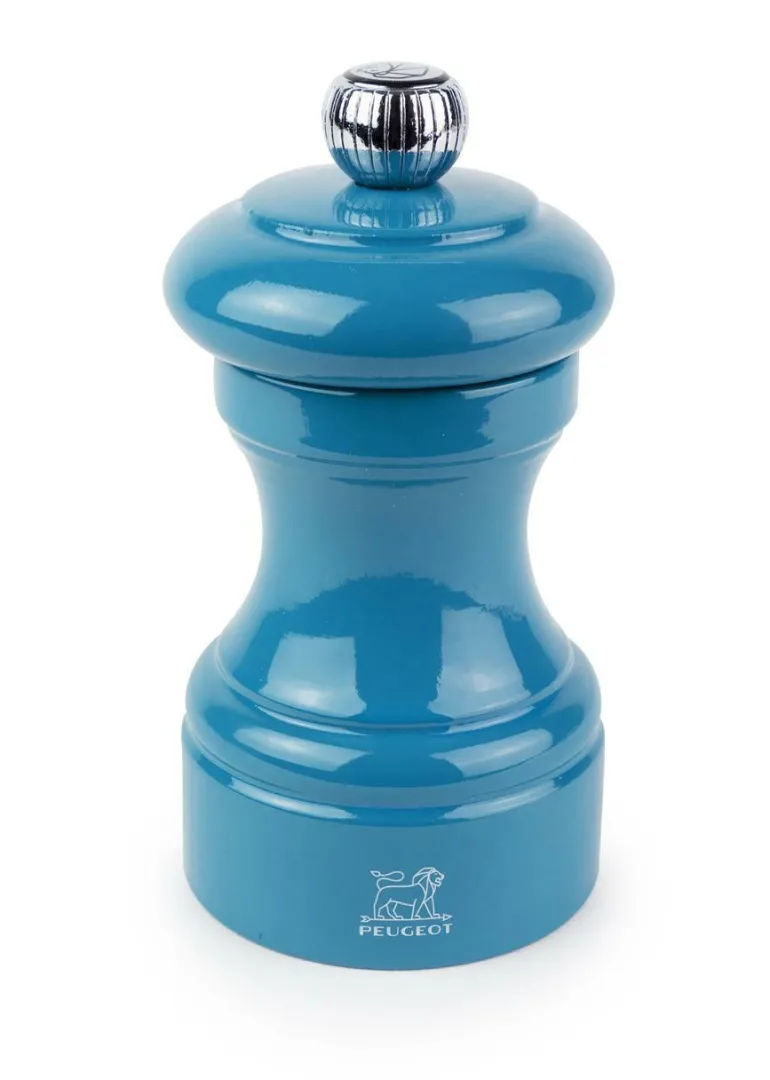 Pfeffermühle Bistro Holz Pazifikblau 10 cm
