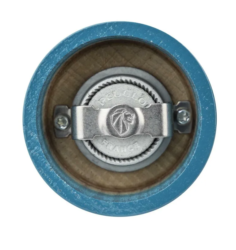 Pfeffermühle Bistro Holz Pazifikblau 10 cm