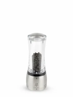 Pfeffermühle Daman Edelstahl/Acryl USelect 16 cm