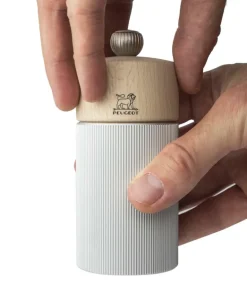 Pfeffermühle Line Aluminium/Natur 12 cm