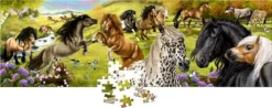 Pferdefreunde - Panorama-Puzzle 250 Teile