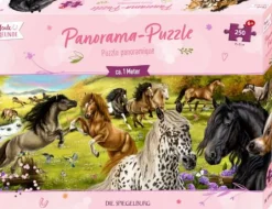 Pferdefreunde - Panorama-Puzzle 250 Teile