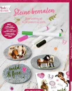 Pferdefreunde - Steine bemalen