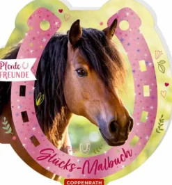 Pferdefreunde - Glücks-Malbuch