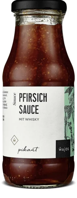 Pfirsich Sauce mit Whisky 245ml