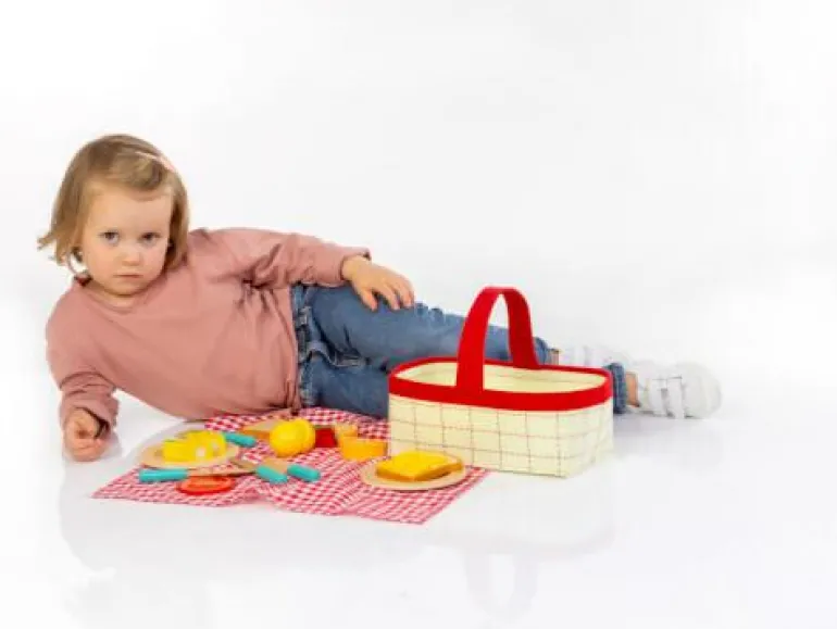 Picknick Korb, 18 Teile