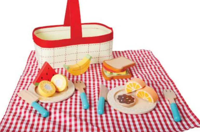Picknick Korb, 18 Teile
