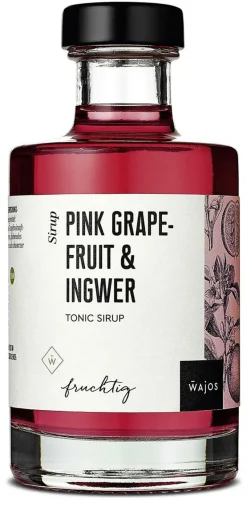 Pink Grapefruit & Ingwer Tonic Sirup 200ml