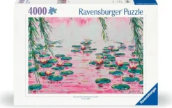Pink Water Lilies - Puzzle 4000 Teile