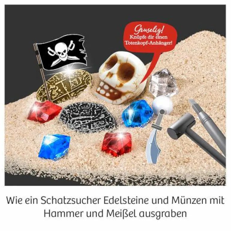 Piraten-Schatz - Grabe funkelnde Edelsteine und Mü