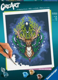 Pixie Cold: Mystic Deer - Malen nach Zahlen