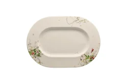 Platte, 34 cm, Brillance / Fleurs Sauvages