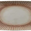 Platte Rechteckig 35X22cm Sunlight Red (Stoneware)