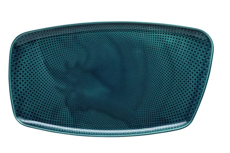 Platte, 36 x 21 cm, Junto / Ocean Blue